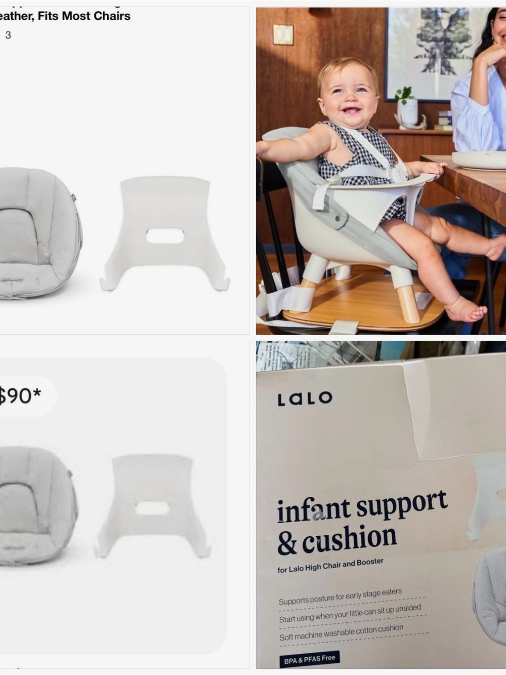 Lalo Infant support & cushion